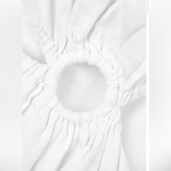 Faithfull the brand Almere cutout linen mini dress - Picture 2 of 11